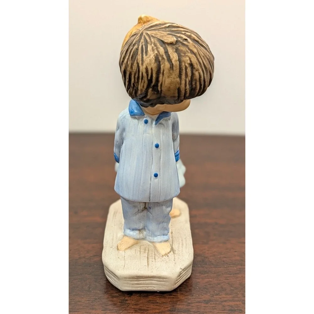 Vintage Moppets Boy Girl Holding Hands Figurine 1971 Fran Mar Japan 6.5